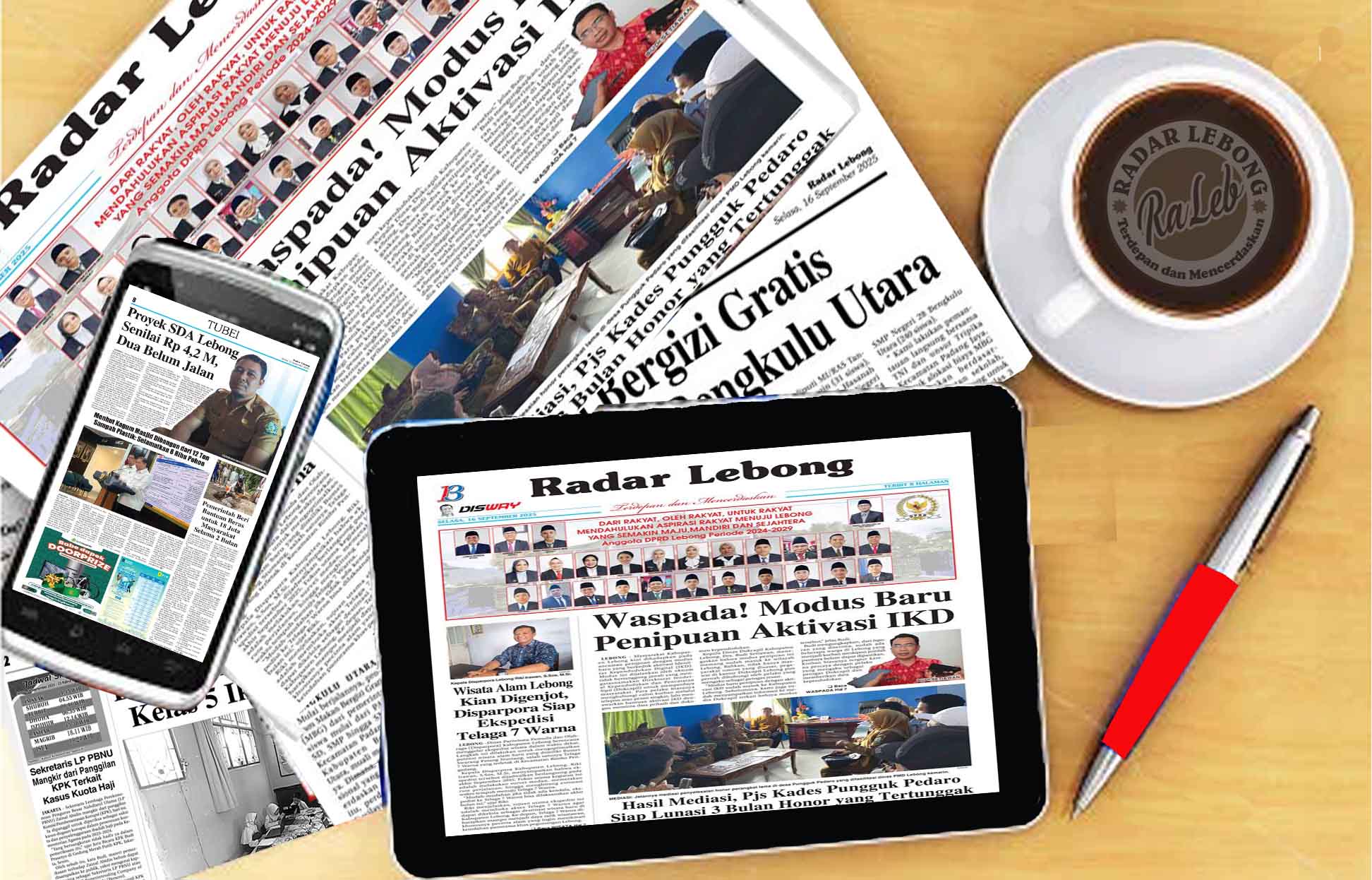 Radar Lebong, Selasa 16 September 2025
