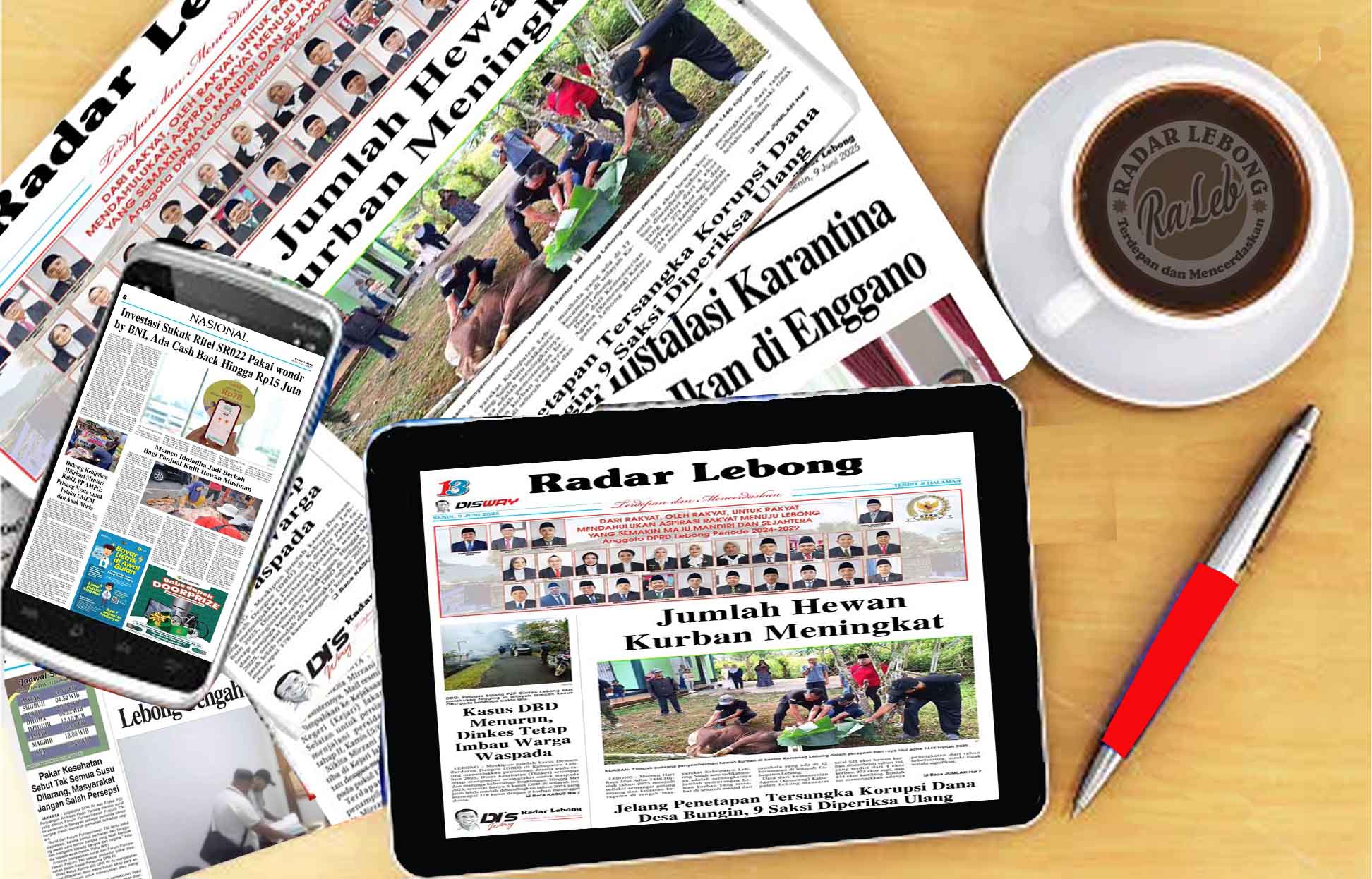 Radar Lebong, Senin 9 Juni 2025