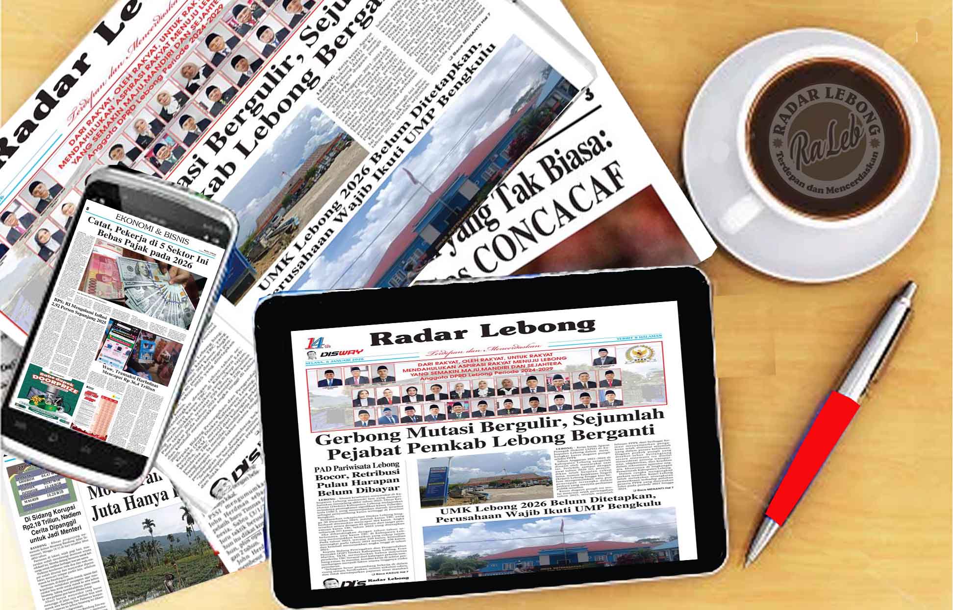 Radar Lebong, Selasa 6 Januari 2026