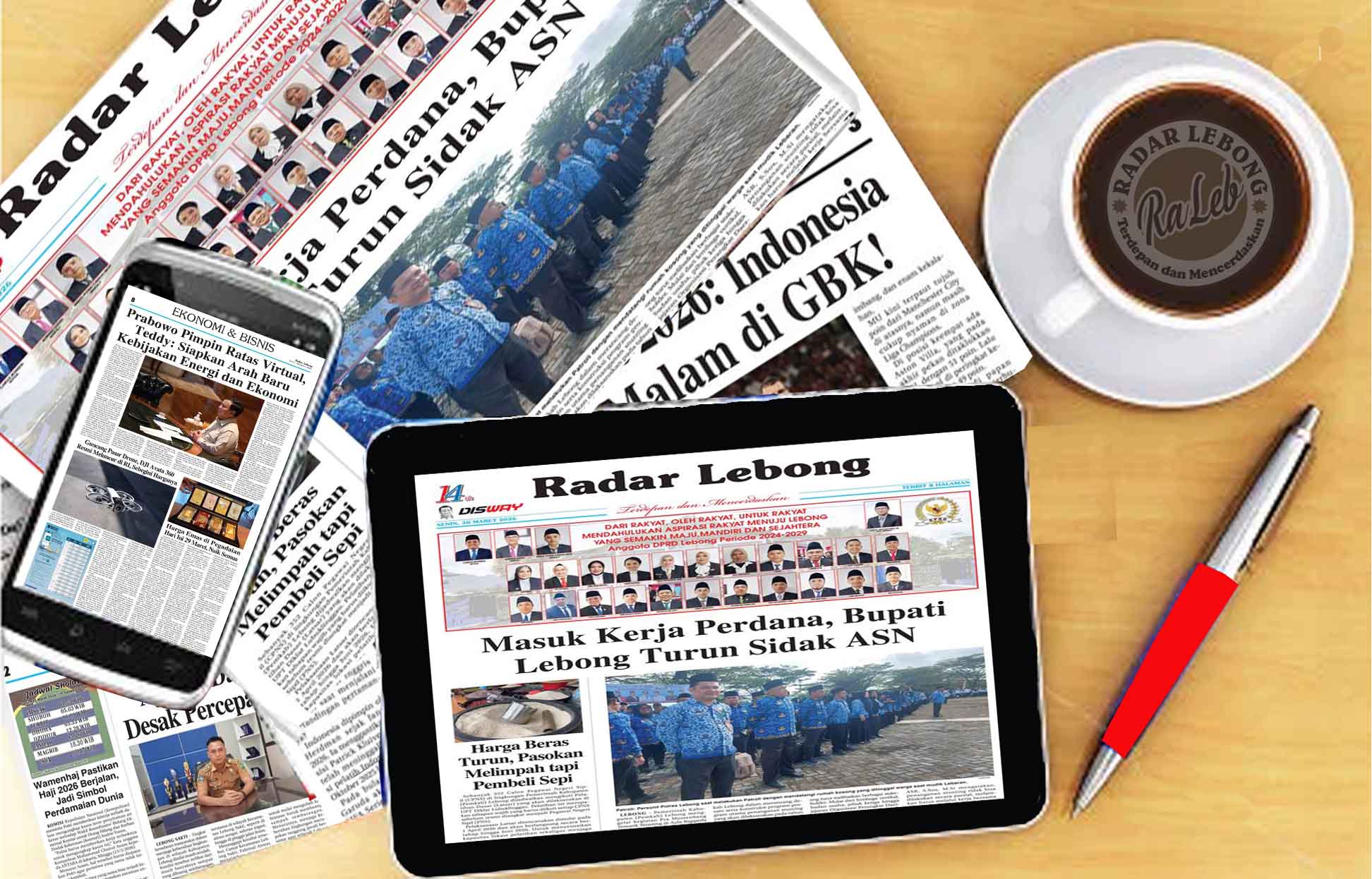 Radar Lebong, Senin 30 Maret 2026