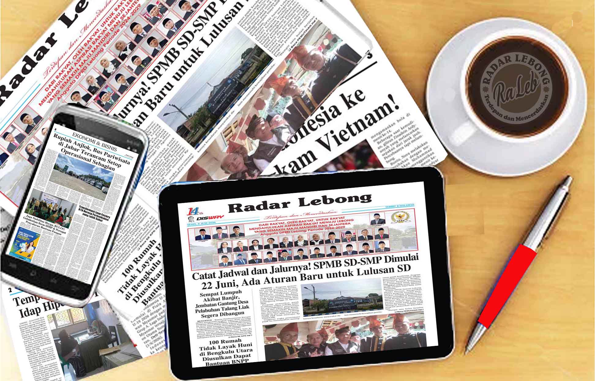 Radar Lebong, Senin 8 Juni 2026