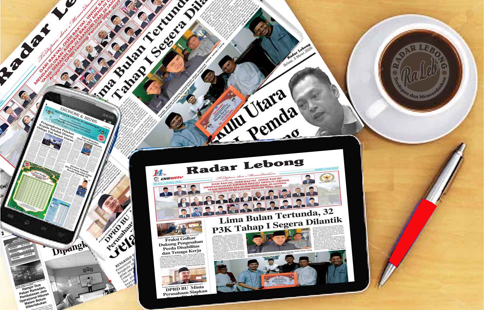 Radar Lebong, Selasa 3 Maret 2026