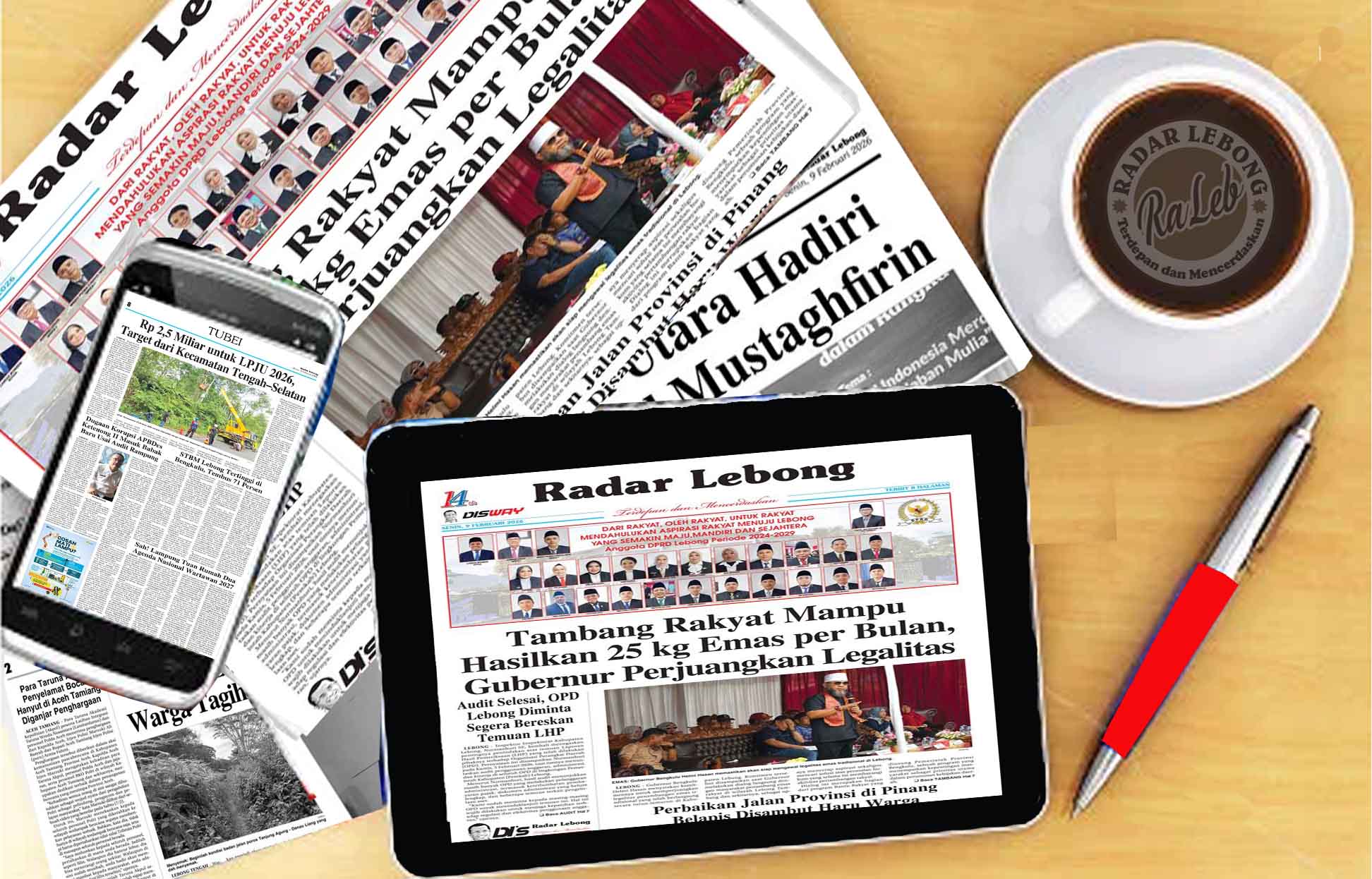 Radar Lebong, Senin 9 Februari 2026