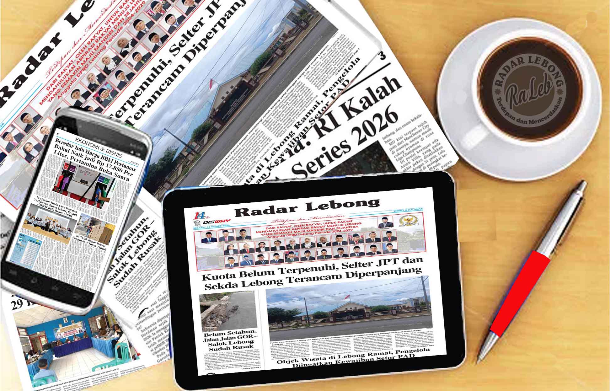 Radar Lebong, Selasa 31 Maret 2026