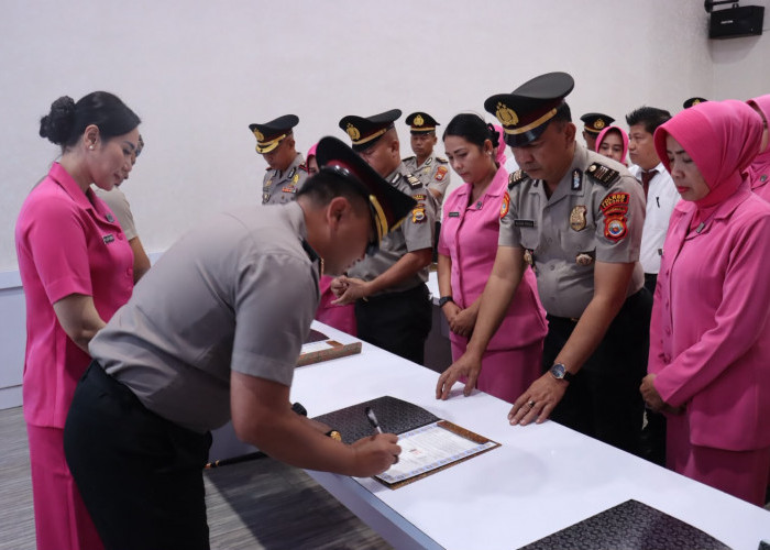 Penandatanganan Pakta Integritas, Kapolres: Ini Komitmen Moral, Bukan Sekadar Seremonial