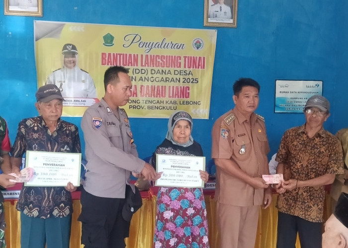 Gerak Cepat Pemdes Danau Liang, Realisasikan BLT DD 6 Bulan Sekaligus & Titik Nol Irigasi 