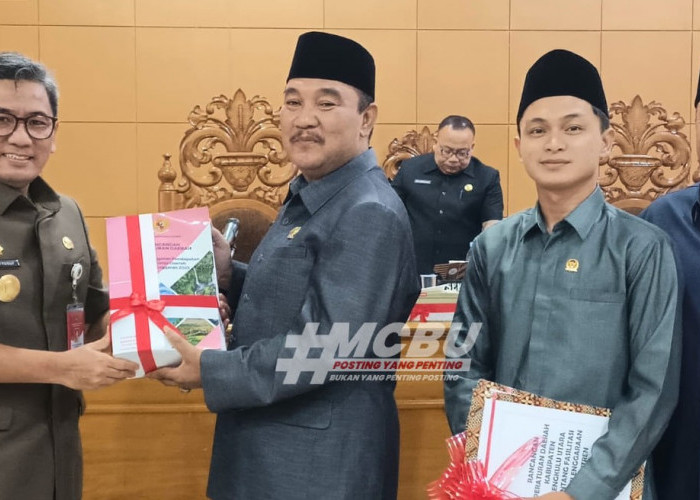 DPRD BU Sukses Gelar Paripurna Bahas 3 Raperda Baru 