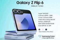 Samsung Z Flip 6 Tampil Lebih Matang, Layar AMOLED 120Hz