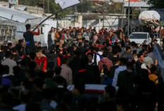 Lelah dengan Konflik Berkepanjangan, Ratusan Warga Gaza Gelar Demo