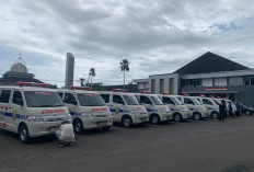 130 Unit Ambulans Gratis Tiba di Bengkulu, Pemprov Tunggu Usulan Daerah