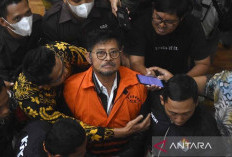 Kalimat Syahrul Yasin Limpo soal Ketua KPK Firli Bahuri jadi Tersangka Pemerasan