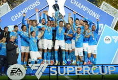 Napoli Juara Piala Super Italia Setelah Bungkam Bologna, David Neres Borong 2 Gol