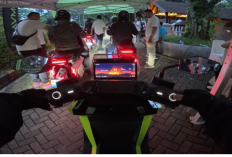 Review Sensasi Berkendara Motor Listrik Omo X di Sumarecon Bogor