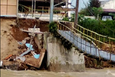 Sempat Lumpuh Akibat Banjir, Jembatan Gantung Desa Pelabuhan Talang Leak Segera Dibangun