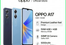 Oppo A17: Desain Tangguh dan Baterai 5000mAh