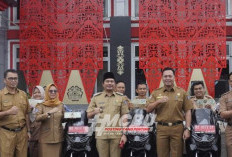 Pemkab Bengkulu Utara Salurkan Kendaraan Operasional untuk 5 Lurah 