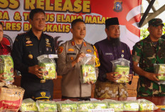 Bea Cukai Dampingi Polres Bengkalis Ungkap Kasus Narkotika Jaringan Internasional