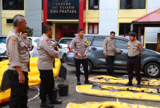 Polres Lebong Cek Alat SAR Hadapi Musim Hujan