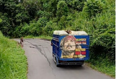 Hati-Hati! Jalan Talang Ratu Lebong-Curup Kembali Amblas 