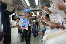 Hari Pahlawan Nasional: KAI Ajak Puluhan Anak Fashion Show di LRT Jabodebek