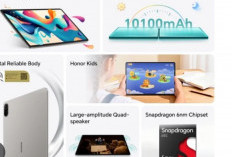 Honor Pad X8b: Tablet Tipis Ini Punya Baterai 10.100 mAh 