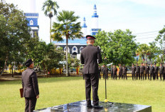 Peringati Hari Pahlawan, Polres Lebong Gelar Upacara Bendera