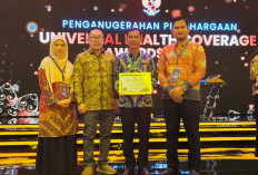 Lebong Diganjar Penghargaan UHC Awards 2026, Cakupan Kepesertaan JKN Capai 100 Persen