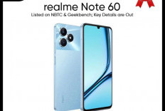 Spesifikasi Realme Note 60 HP Murah Harga Rp 1 Jutaan
