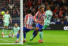 Atletico Vs Levante: Griezmann 2 Gol, Los Colchoneros Menang 3-1