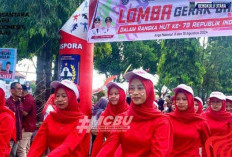 61 Regu Gerak Jalan Indah Warnai Kota Arga Makmur