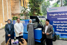 Dukung Program Sedekah Sampah bersama Masjid Istiqlal, AQUA Beri Bantuan Mobil Pengangkut Sampah