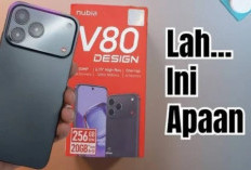 Spesifikasi HP Nubia V80: Ponsel Mirip iPhone 17 Seharga Rp1 Jutaan