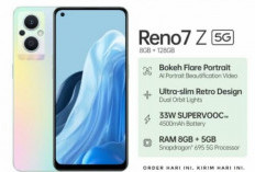 Oppo Reno7 Z 5G Ponsel Dengan Desain Glowy, Kamera 64 MP, dan Fitur Canggih