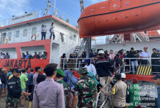 KMP Husni Thamrin Perdana Sandar di Enggano, Gantikan Kapal Sanus