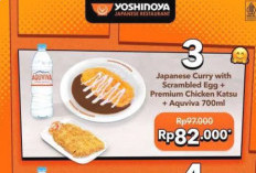 Promo TikTok Yoshinoya Lebih Hemat, Dapat Diskon 15%