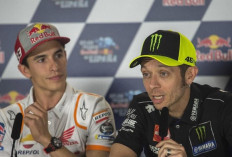 MotoGP: Rossi Tak Akan Pernah Ubah Opini Soal Marc Marquez