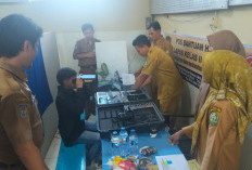 Peringati Hari Bakti Pemasyarakatan ke-62, Dukcapil Lebong Rekam KTP-el Warga Binaan Lapas Curup