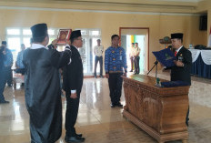 Mantan Kadis Kominfo Era Bupati Rosjonsyah  Dilantik jadi Asisten II Era Bupati Azhari 