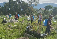 Cegah TPU Jadi Tempat Aktivitas Negatif, Pemdes Semelako Atas Gelar Gotong Royong