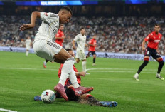 Real Madrid vs Osasuna: Gol Penalti Mbappe Bawa Los Blancos Raih Kemenangan