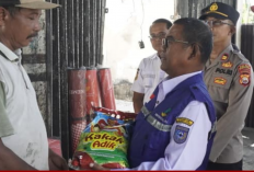 Wabup BU Salurkan Bantuan Atas Musibah Kebakaran
