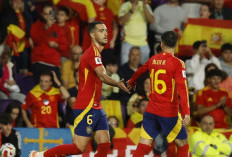 Spanyol Kukuh di Puncak Ranking FIFA, Jerman Masuk 10 Besar