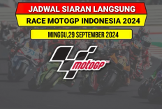 Jadwal Race MotoGP Mandalika 2024 dan Kelasemen Terbaru