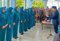 TP PKK Bengkulu Utara Dikukuhkan, Bupati Arie Dorong Sinergi dan Pemberdayaan Keluarga
