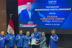 Termasuk Lebong, Ini Daftar Lengkap Nama-nama  Pasangan Kader Demokrat Bertarung di Pilkada 2024 