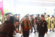 Kajati Bengkulu Kunjungi Kejari Lebong, Awasi Realisasi Anggaran