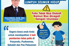 Anak Sehat Masa Depan Cerah, Yuk Ikut PIN Polio di Lebong!