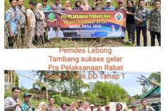 Pemdes Lebong Tambang Tancap Gas,  Sukses Gelar Pra Pelaksanaan Pembangunan Rabat Beton 2 Titik