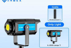 Bikin Konten Lebih Keren Pakai Koleksi Lighting Inbex