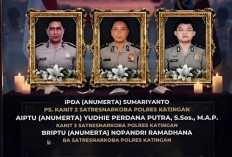 Kapolri Naikkan Pangkat 3 Polisi Gugur dalam Operasi Narkoba di Katingan